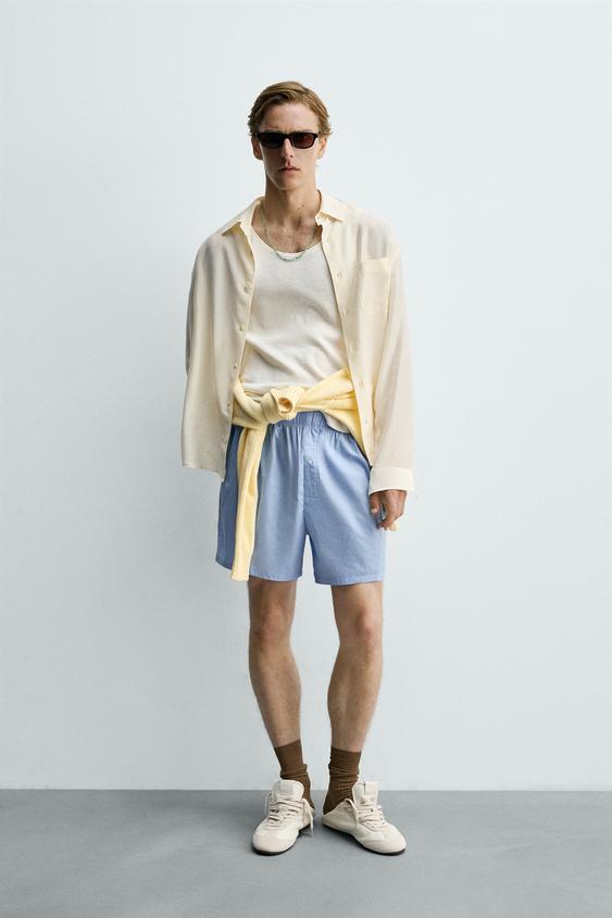 FLOWY BAMBOO - SILK SHIRT from Zara - $99.90