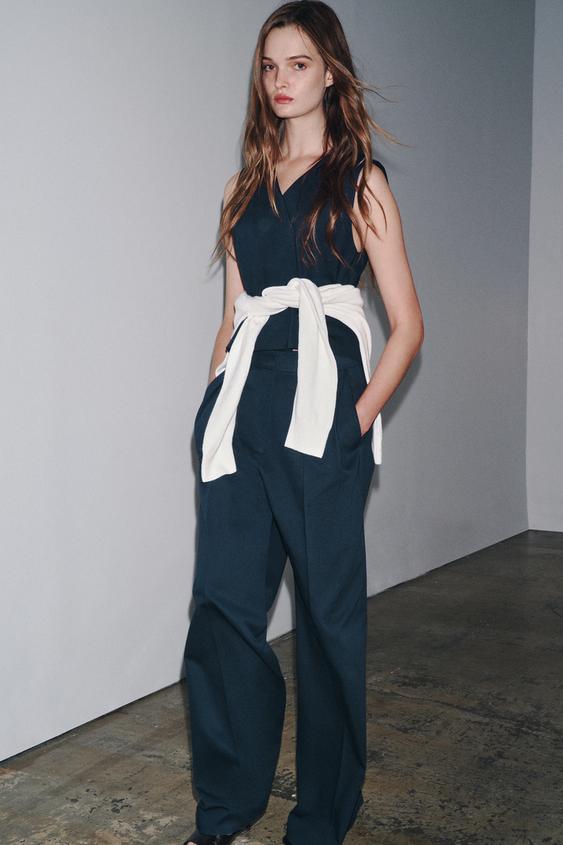 ZW COLLECTION DOUBLE-BREASTED VEST