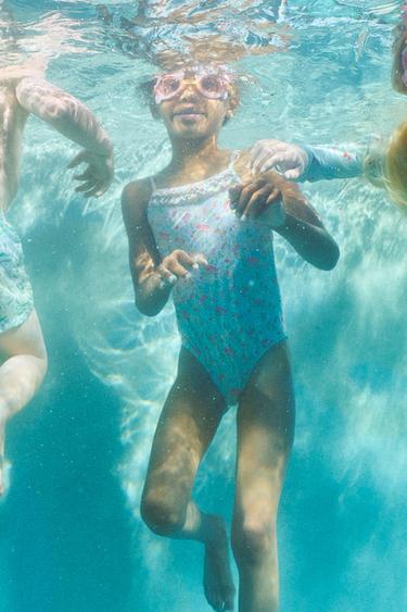 6-14 AÑOS/ BAÑADOR ESTAMPADO FLORES - Multicolor de Zara