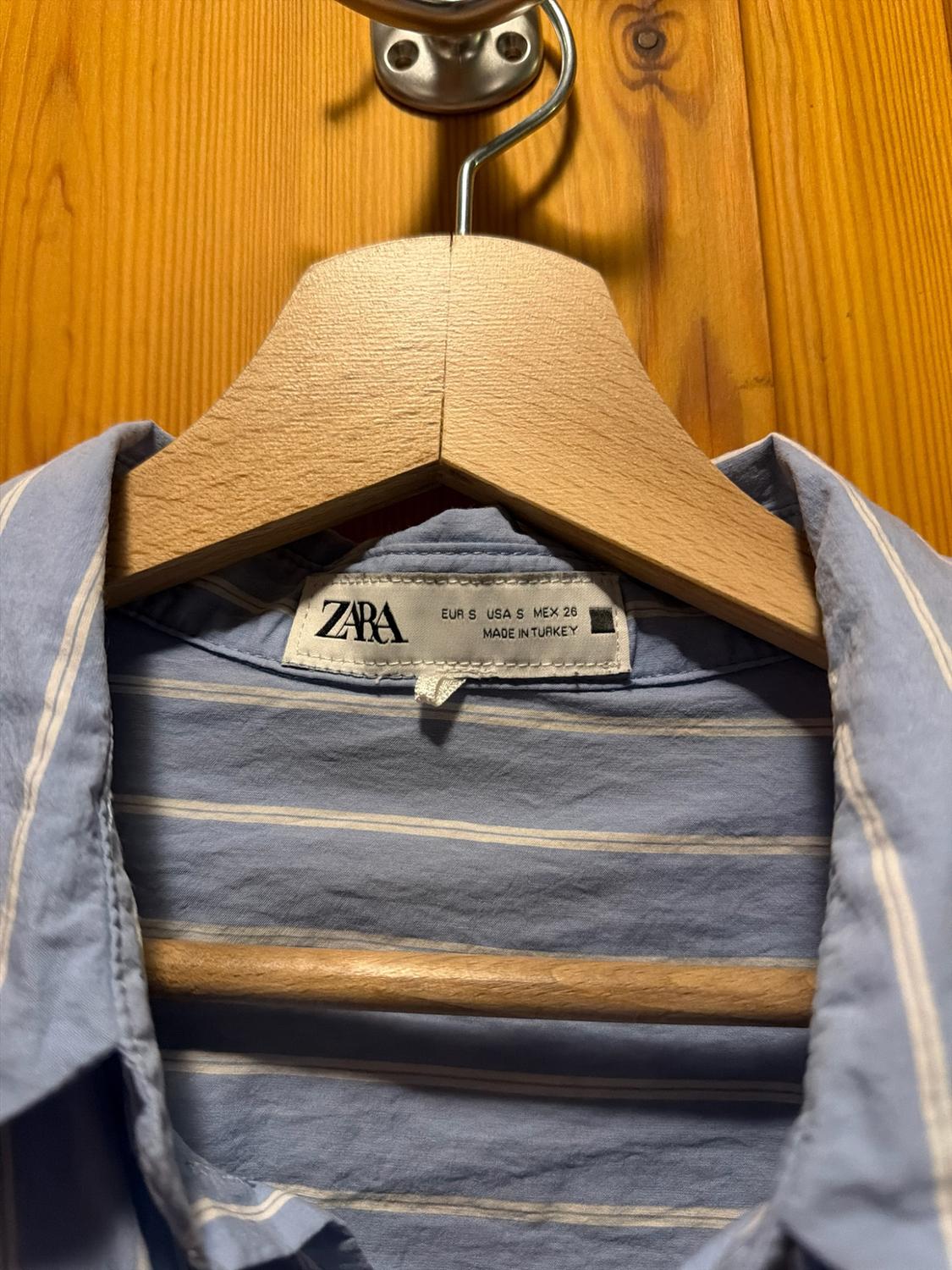 CROPPED STRIPED SHIRT - Image 2