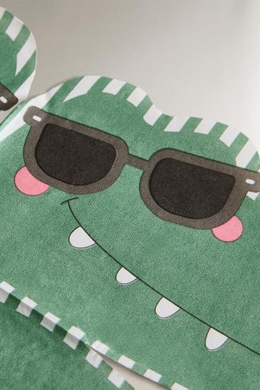CHILDREN'S PAPER CROCODILE NAPKINS (PACK OF 20) - Multicoloured by Zara - Image 4