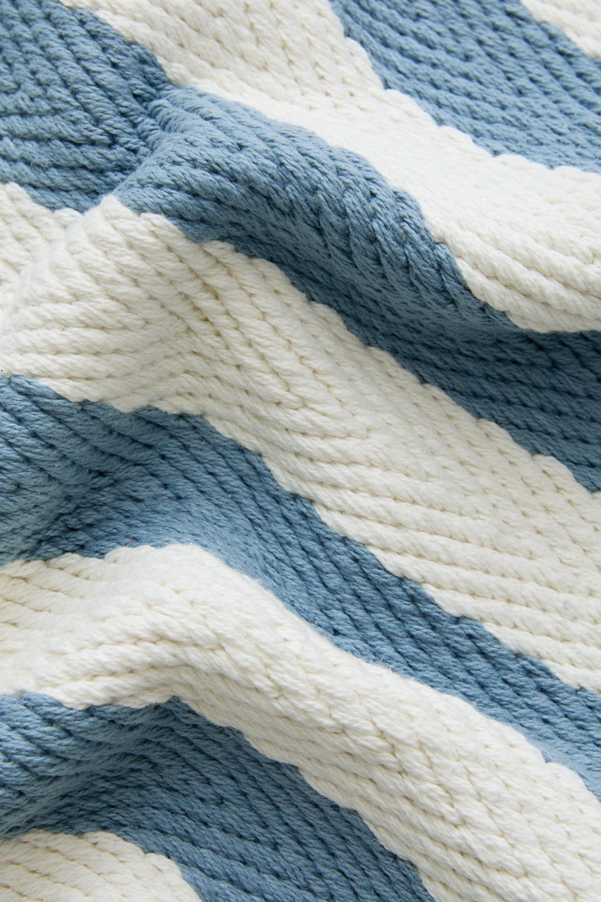 STRIPED BATH MAT