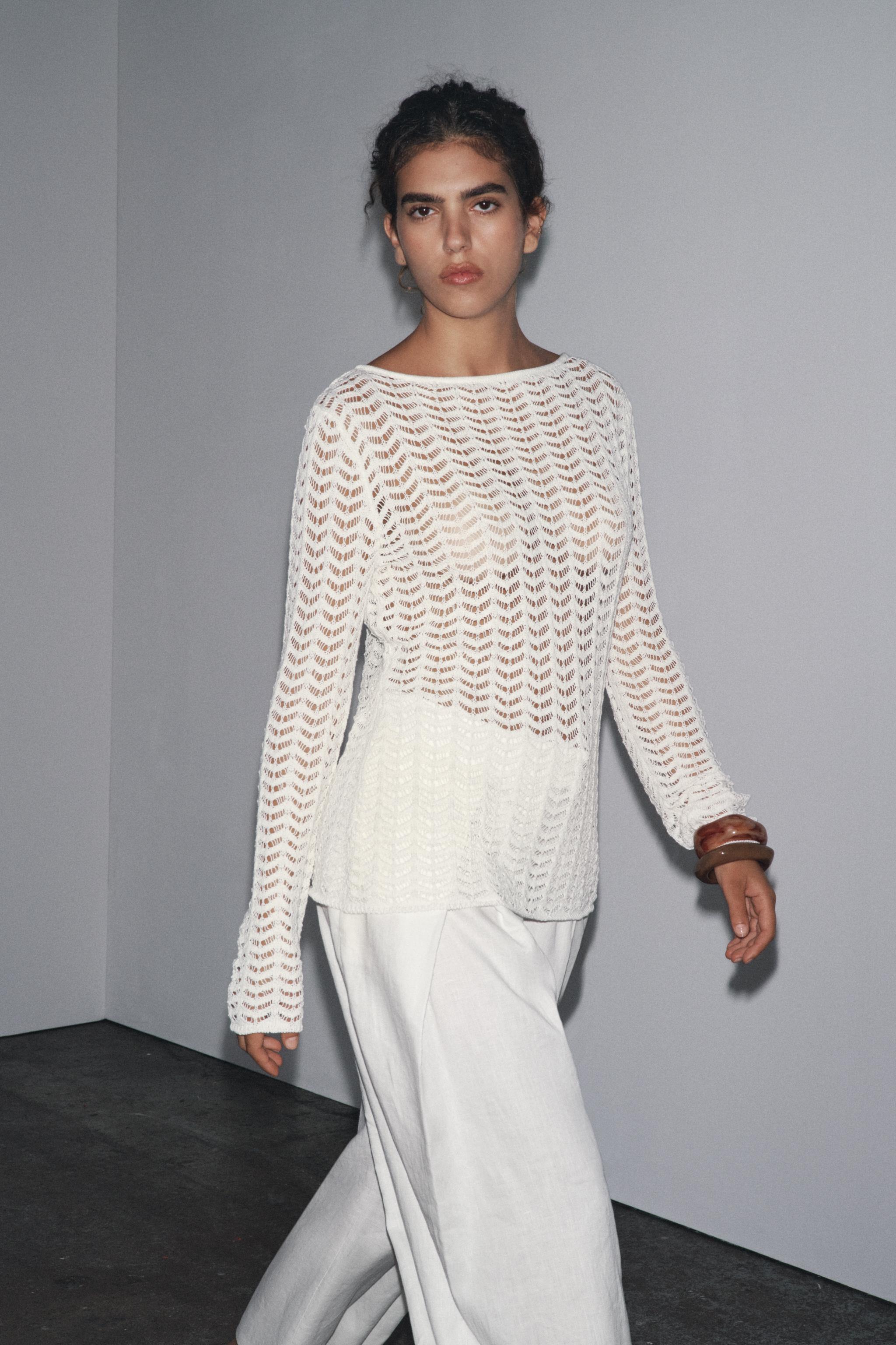 PULL EN MAILLE STRUCTURÉ