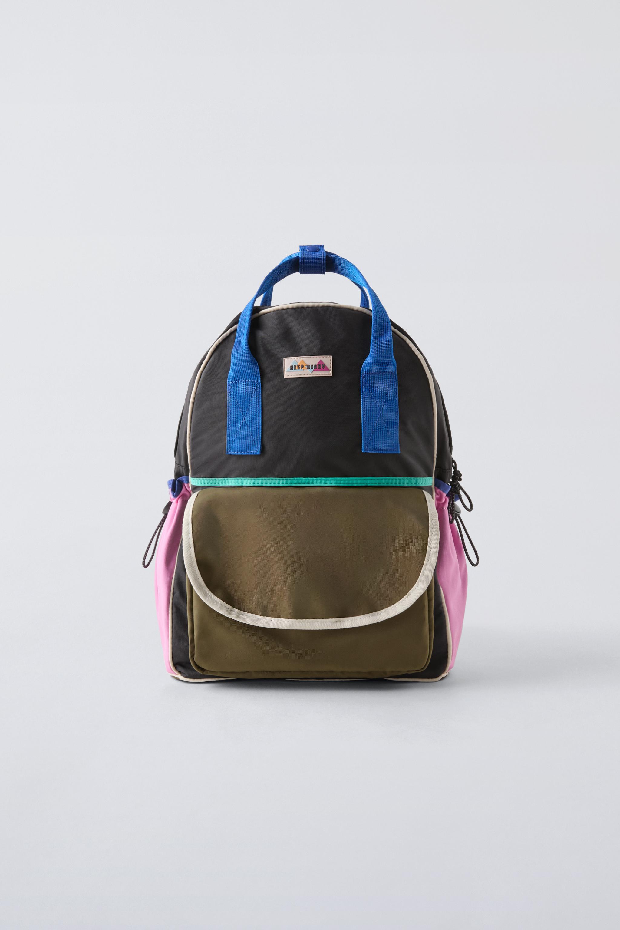 MULTICOLOURED BACKPACK Black ZARA Singapore