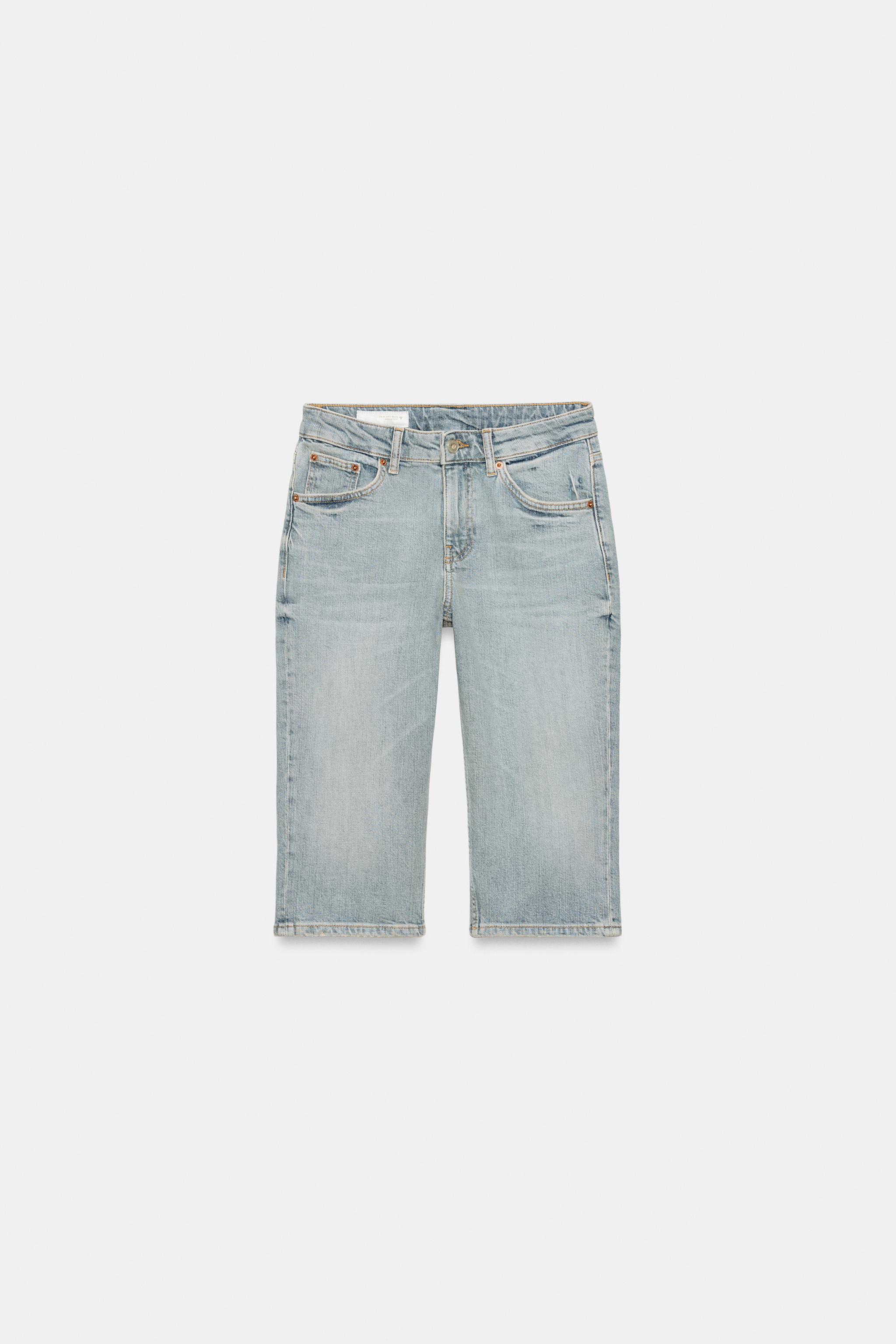 JEAN TRF CAPRI TAILLE MOYENNE
