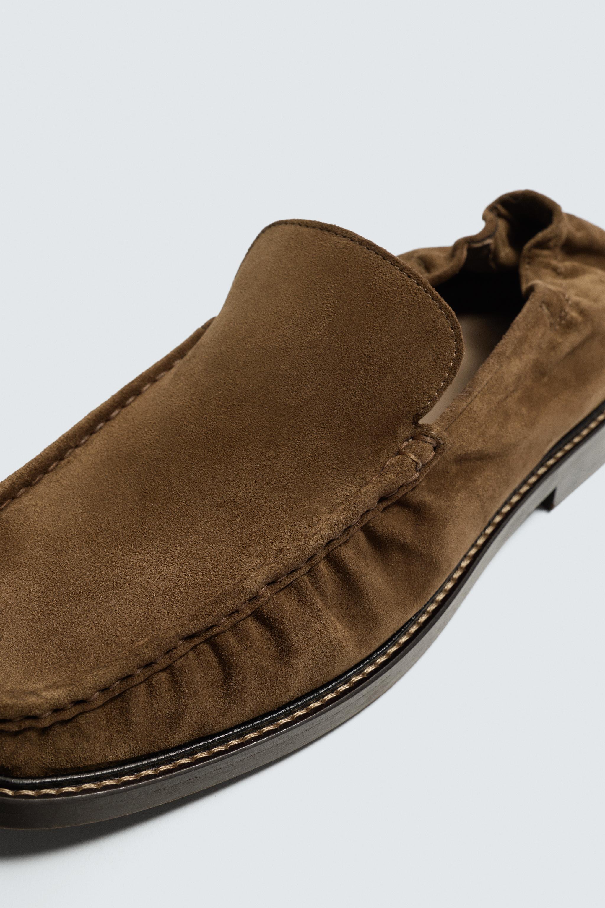 LEATHER LOAFERS