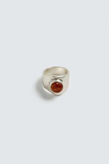BAGUE CHEVALIÈRE CONTRASTE - Argent de Zara - Image 4
