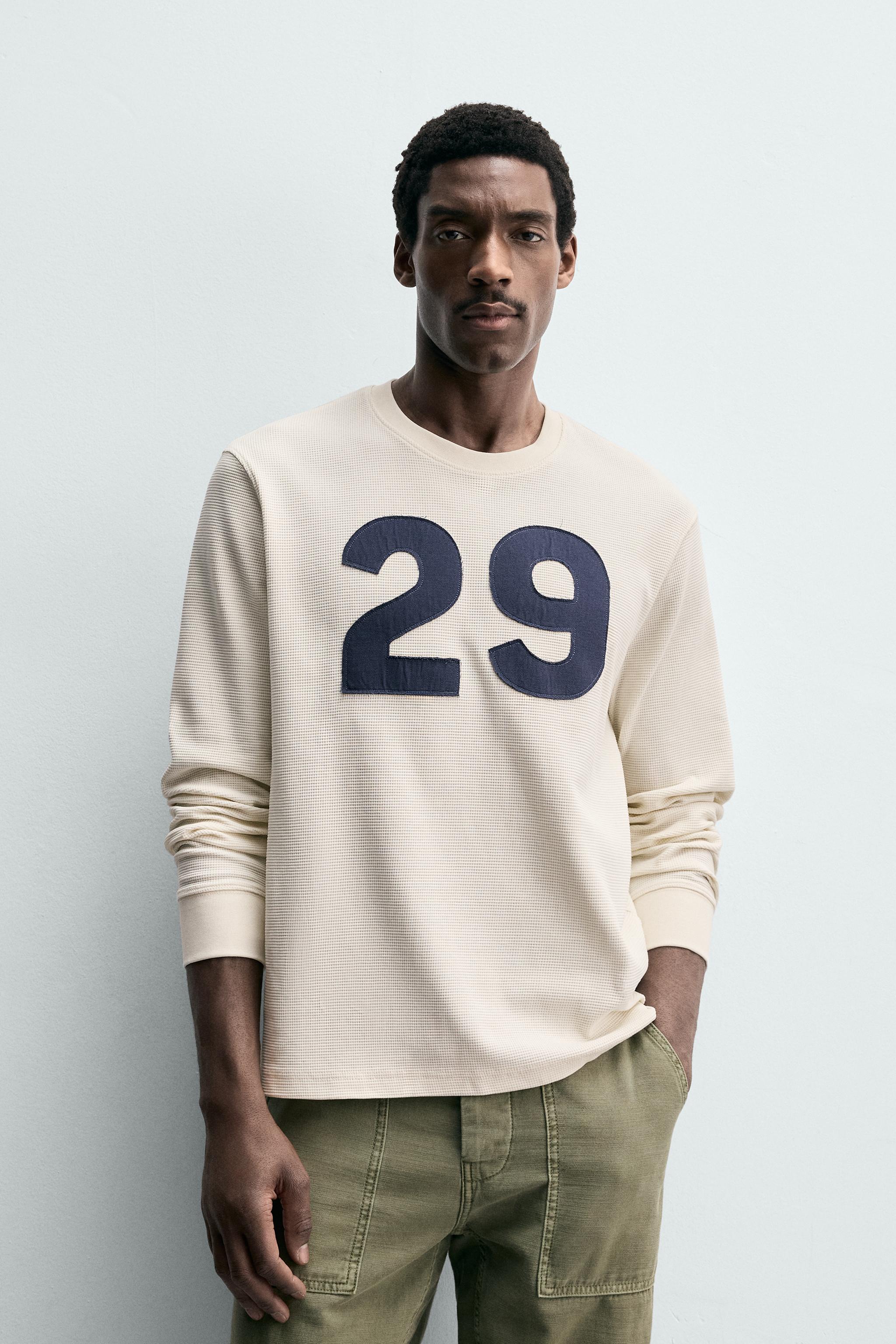 T-SHIRT STRUCTURÉ WAFFLE NUMÉRO