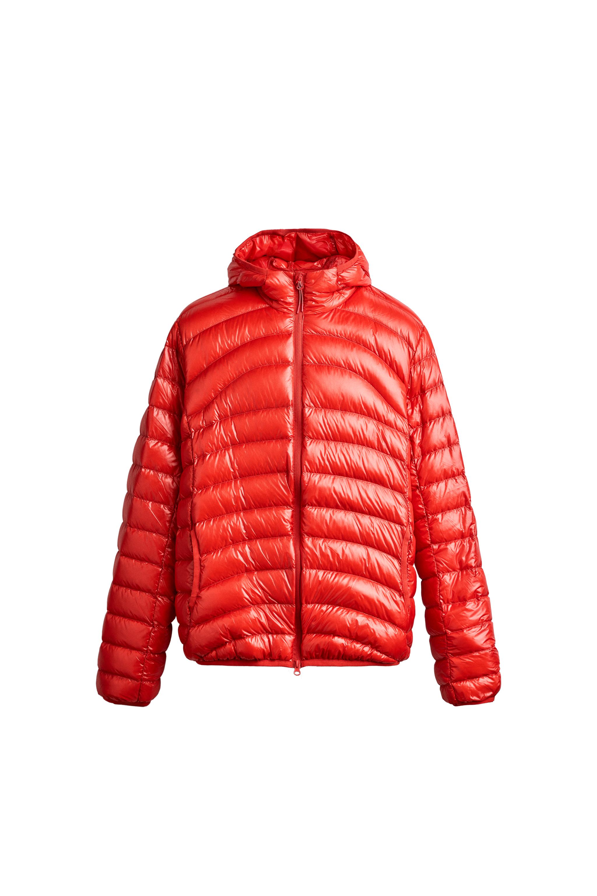 KAZU ディーゼル ダウン M 赤 テクニカル ダウンジャケット - レディッシュ | ZARA Japan / 日本