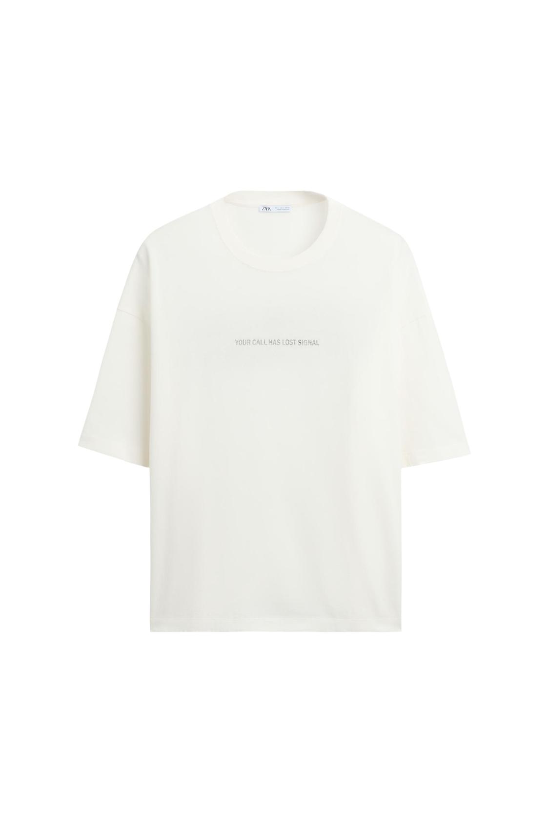 CAMISETA TEXTOS ESTAMPADOS - Image 4