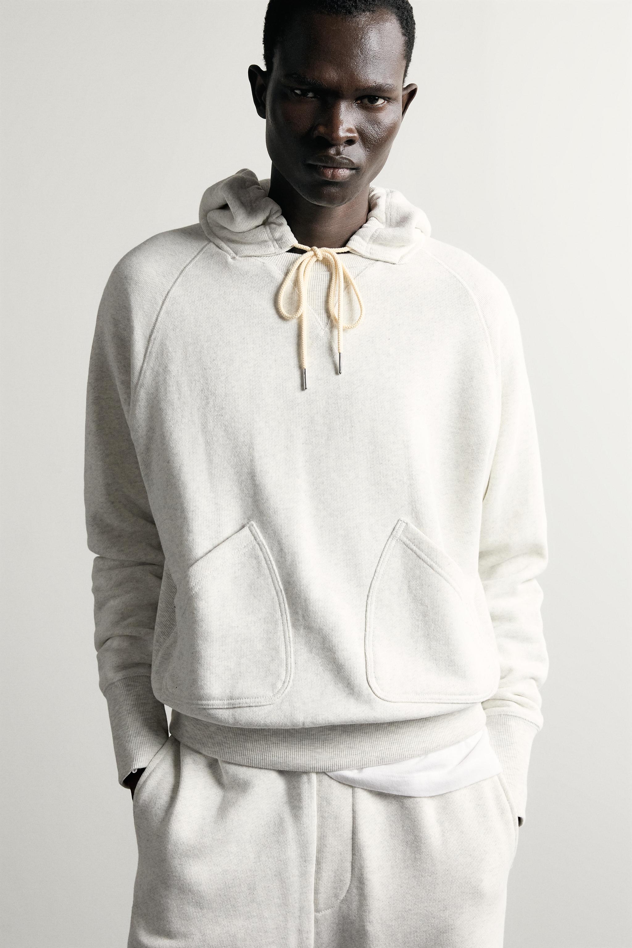 SWEAT À CAPUCHE COUPE DÉCONTRACTÉE