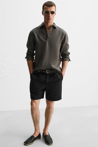 LEATHER ESPADRILLES LIMITED EDITION - Black by Zara - Image 1