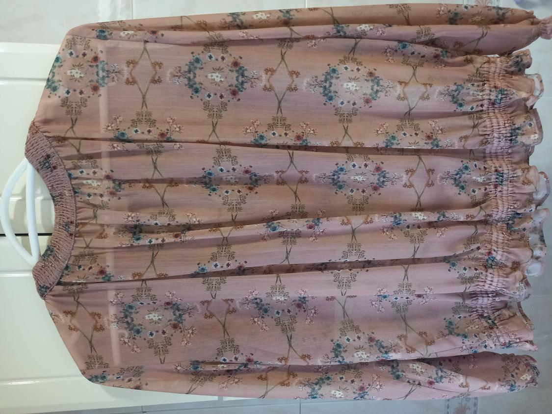 BLUSA GASA ROSA ESTAMPADO FLORAL - Image 2