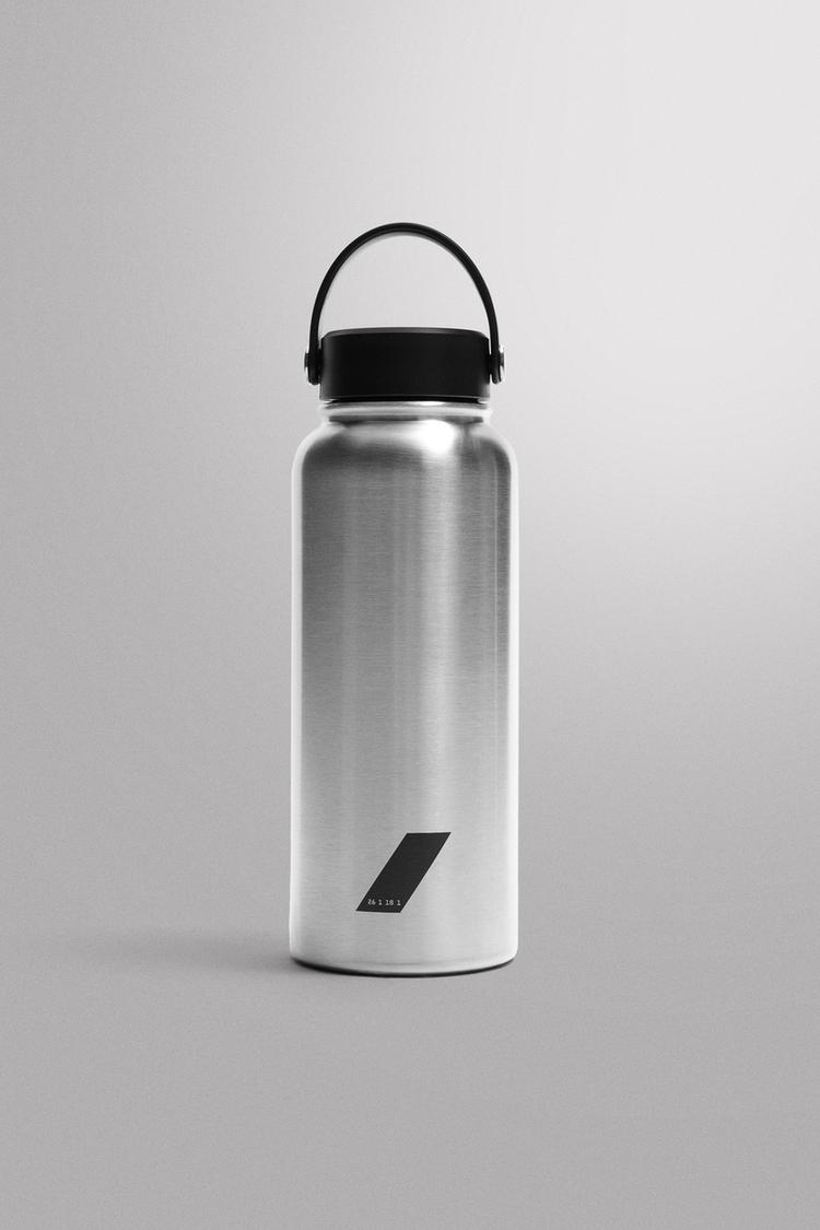 ZARA 1L STAINLESS STEEL BOTTLE