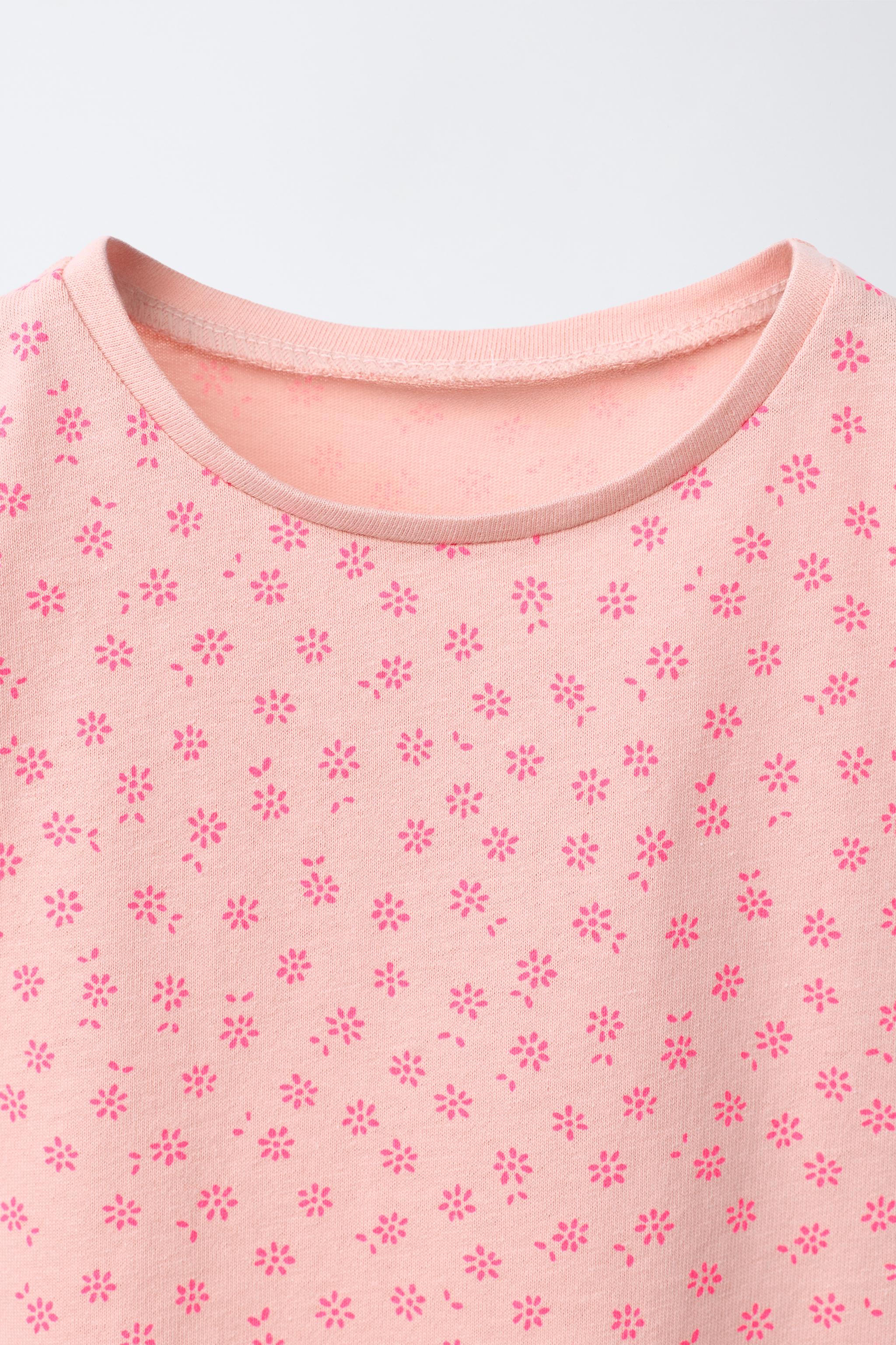 LACE PRINT T-SHIRT