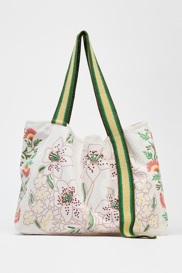FANTASY FABRIC MAXI SHOPPER - Multicoloured by Zara