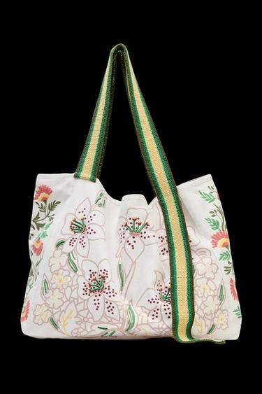 FANTASY FABRIC MAXI SHOPPER - Multicoloured by Zara - Image 0