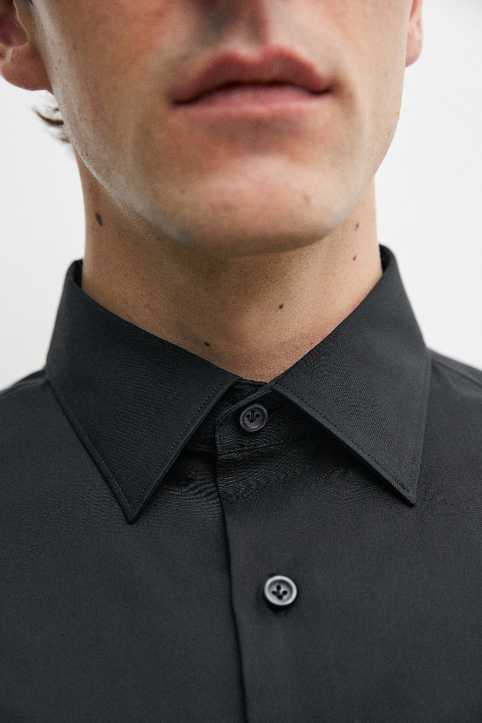 Slim fit stretch shirt