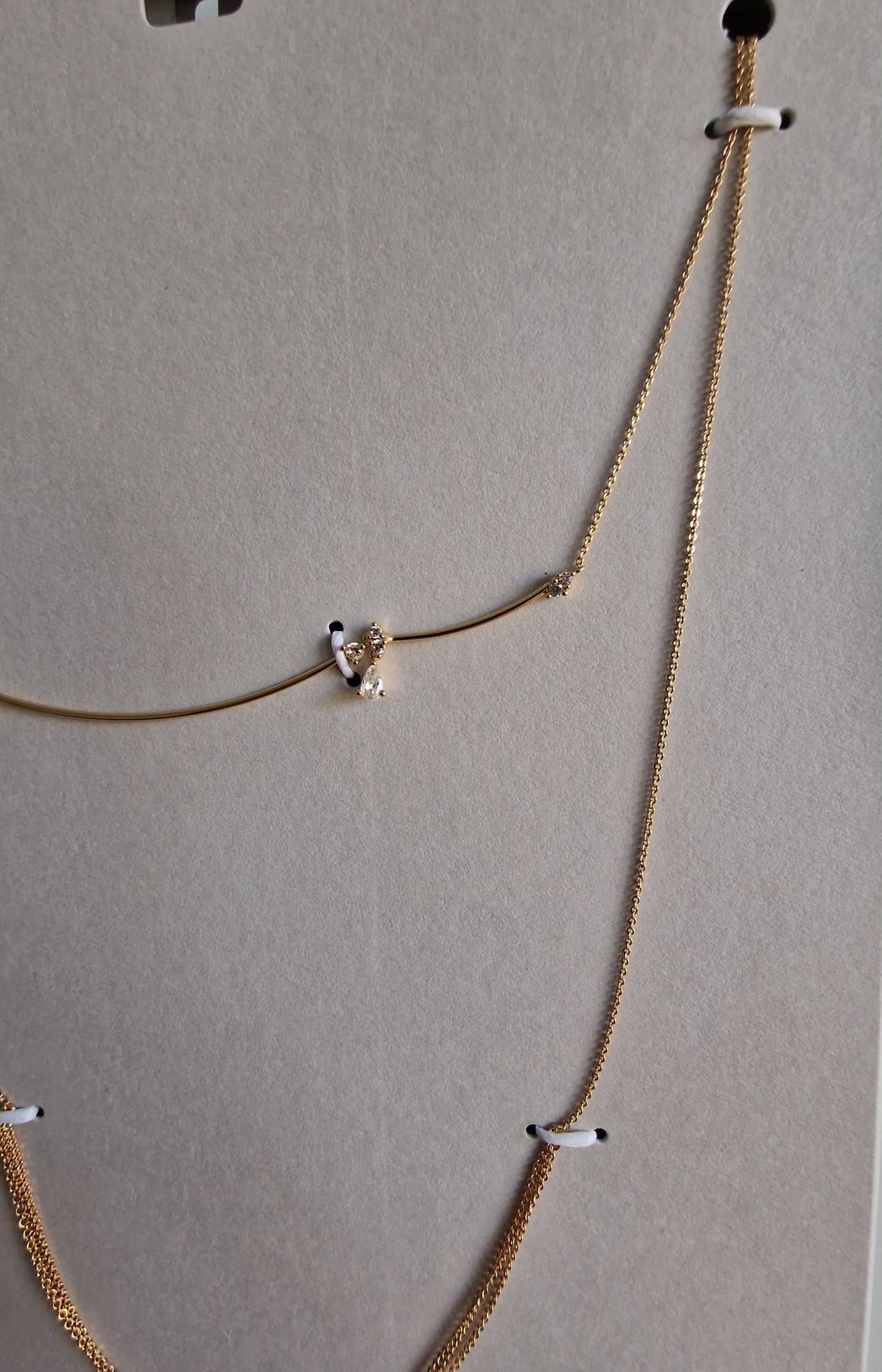 PACK OF 2 MINIMALIST SHIMMER NECKLACES - Image 3