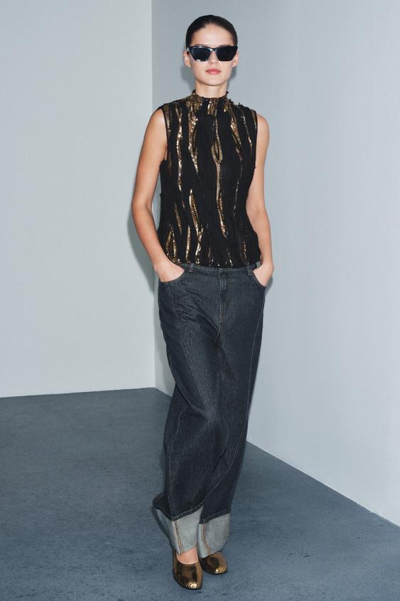 ZW COLLECTION LIMITED EDITION SEQUIN TOP