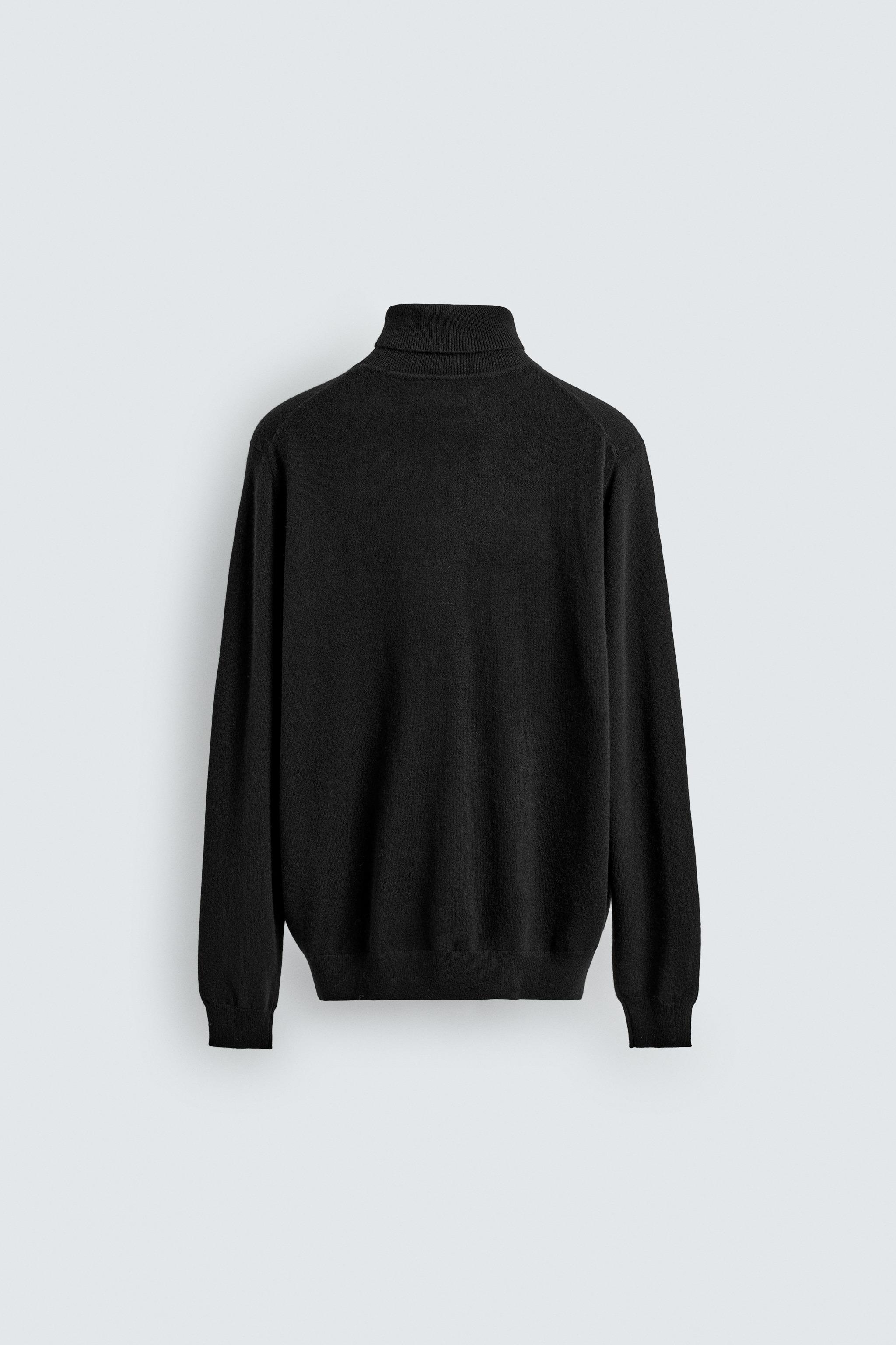 ザラ　ZARA  カシミヤ　100%  タートル　ニット　セーター org.jpg