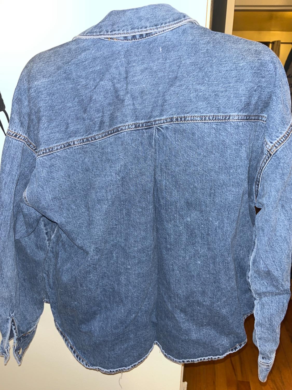 Z1975 BEADED DENIM SHIRT - Image 3