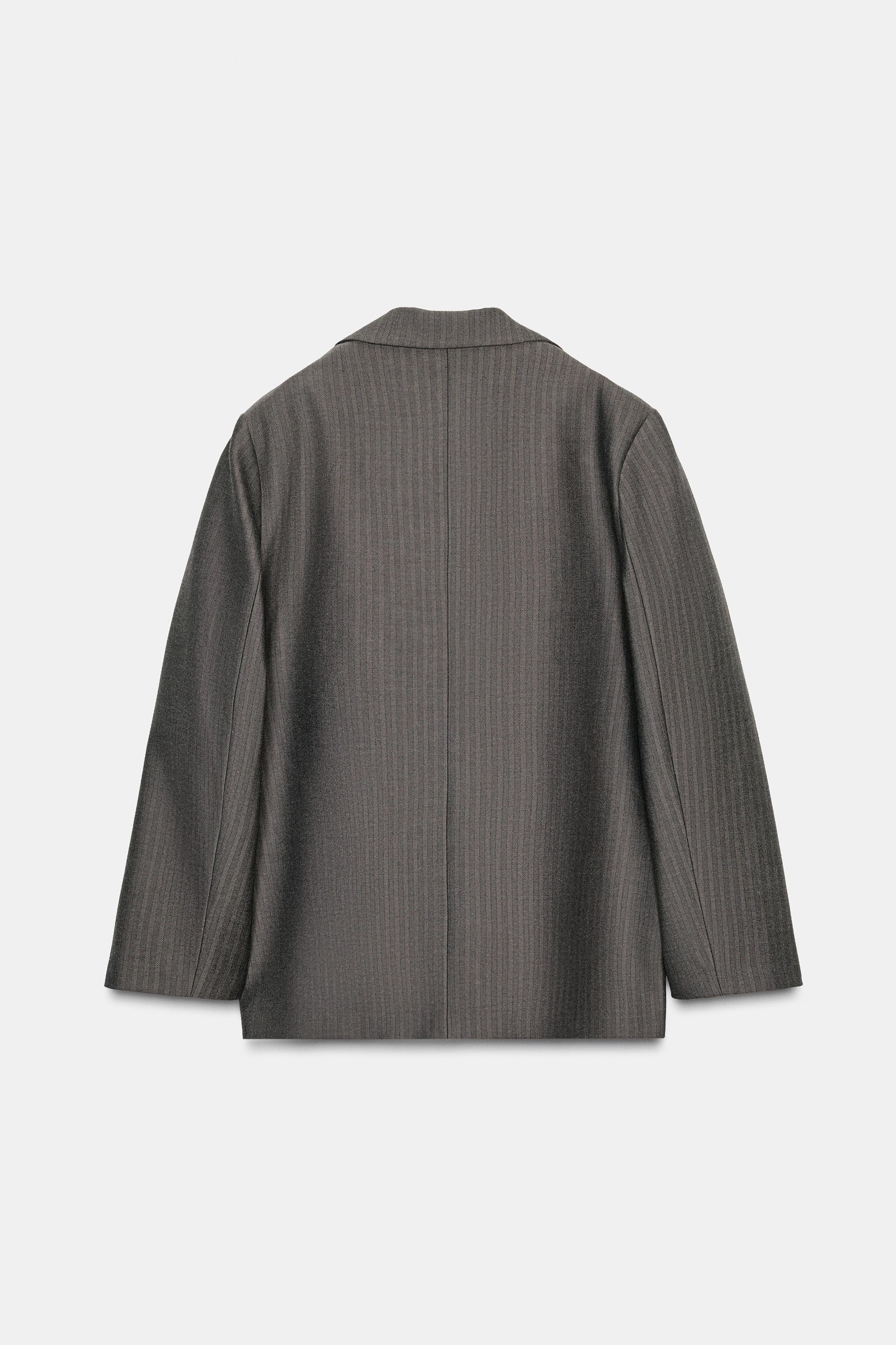 OVERSIZED MULTI-POSITION BUTTON BLAZER