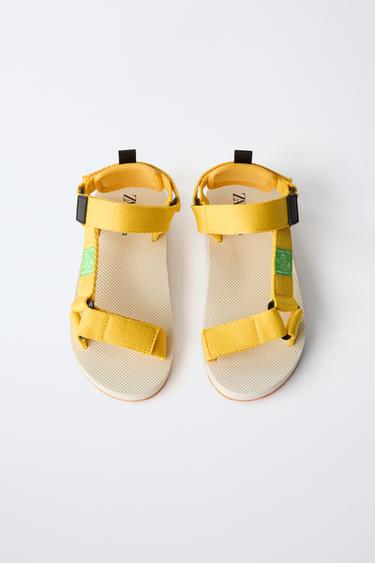 TECHNICAL SANDALS - Yellow by Zara - Image 3