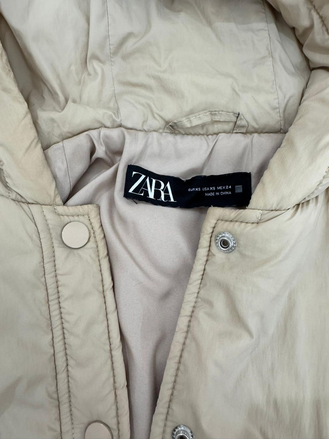 QUILTED OVERSHIRT WITH HOOD - Image 3