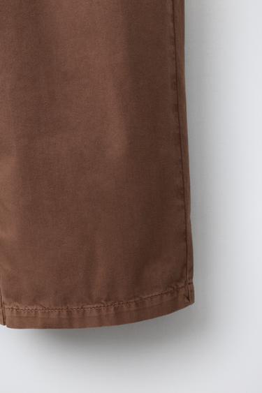 PUKAS SURF CARGO TROUSERS - Brick by Zara - Image 3