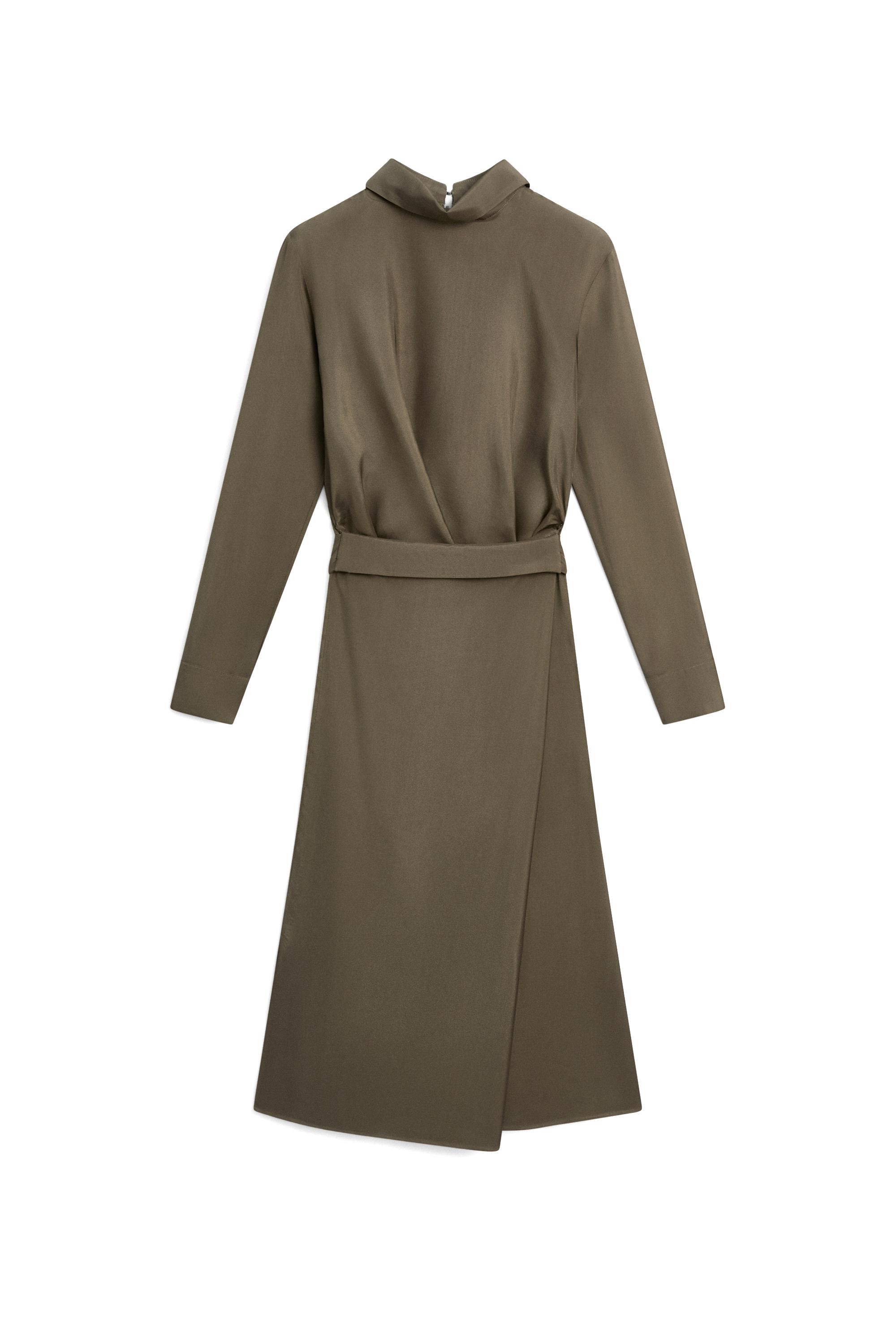 Flowing asymmetric midi dress - LIMITED EDITION