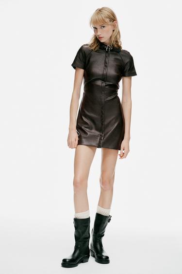 Women's Leather Dresses