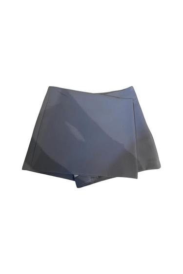 GONNA PANTALONE CON SPACCO ANTERIORE E CERNIERA LATERALE