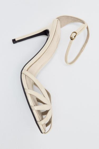 Zara JELLY HEELS - Off White