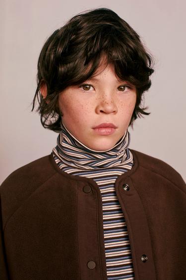 SAMARRETA COLL GIRAT ESTAMPAT CREATED BY CARAMEL LONDON X ZARA - ratlles de Zara