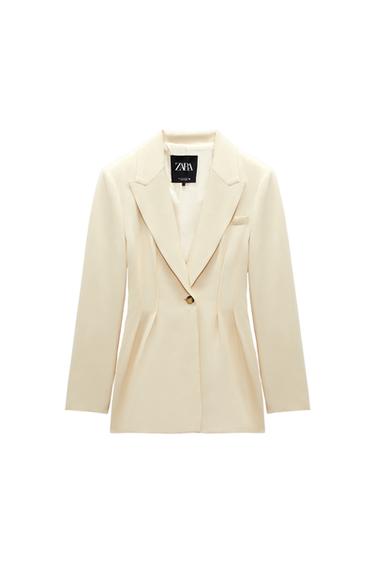 TAILORED SATIN BLAZER