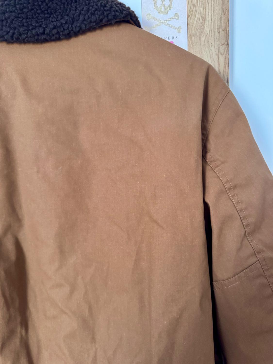 CONTRAST COLLAR JACKET ZW COLLECTION - Image 8