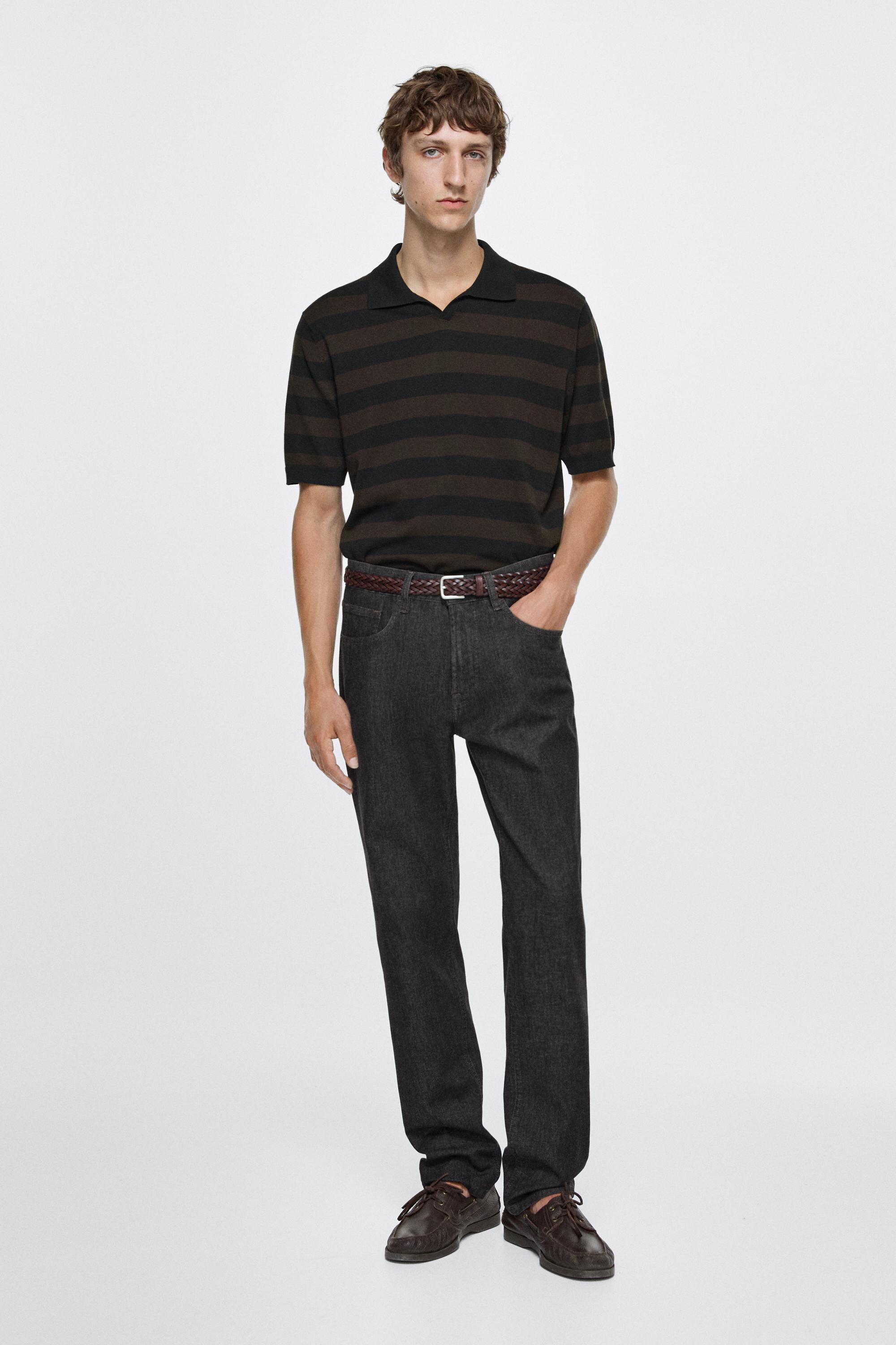Jean tapered léger désencollé