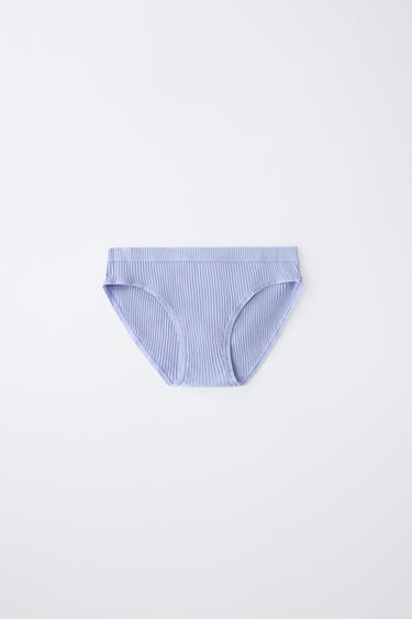 AGES 6-14 / SIX-PACK OF RIBBED UNDERWEAR — Multicolored 2