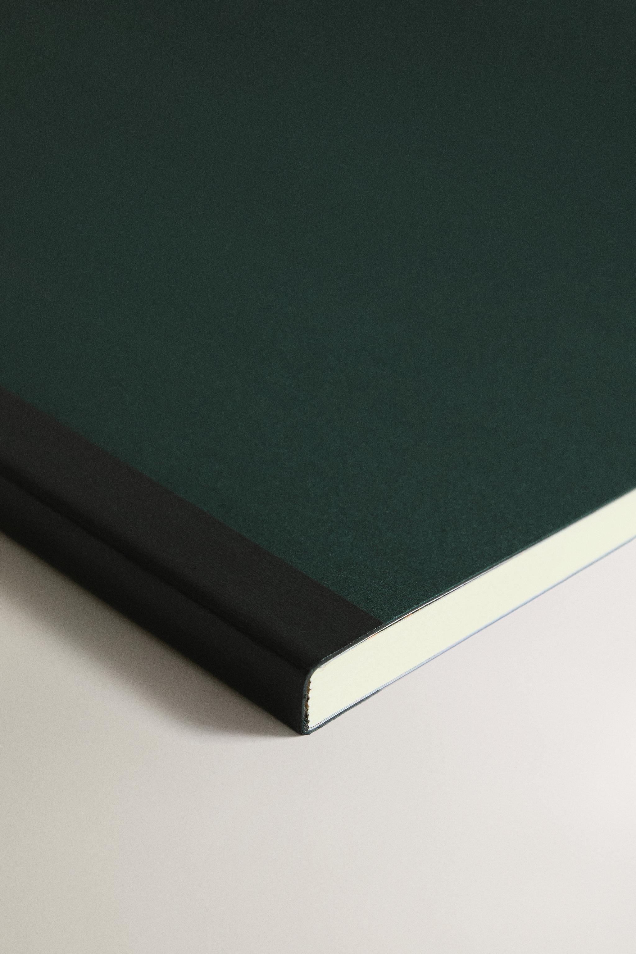 A4 PRINTED NOTEBOOK — Green