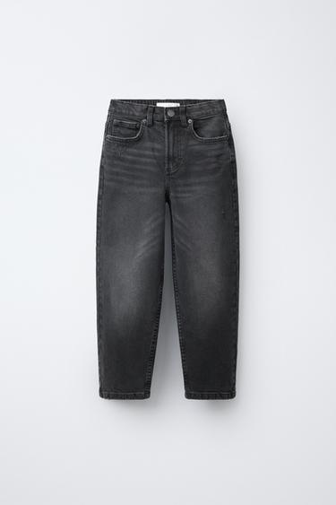 Zara MOM FIT STRETCH JEANS - Black - Image 0