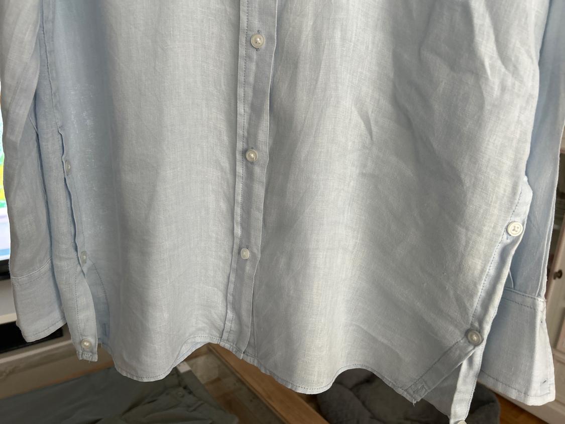 100% ΛΙΝΟ ΠΟΥΚΑΜΙΣΟ OVERSIZE - Image 3