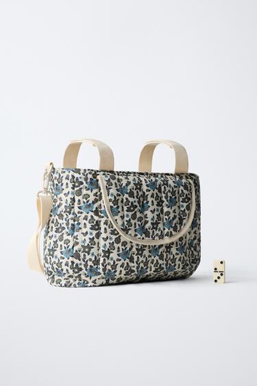 FLORAL PRAM BAG - Blue by Zara - Image 5