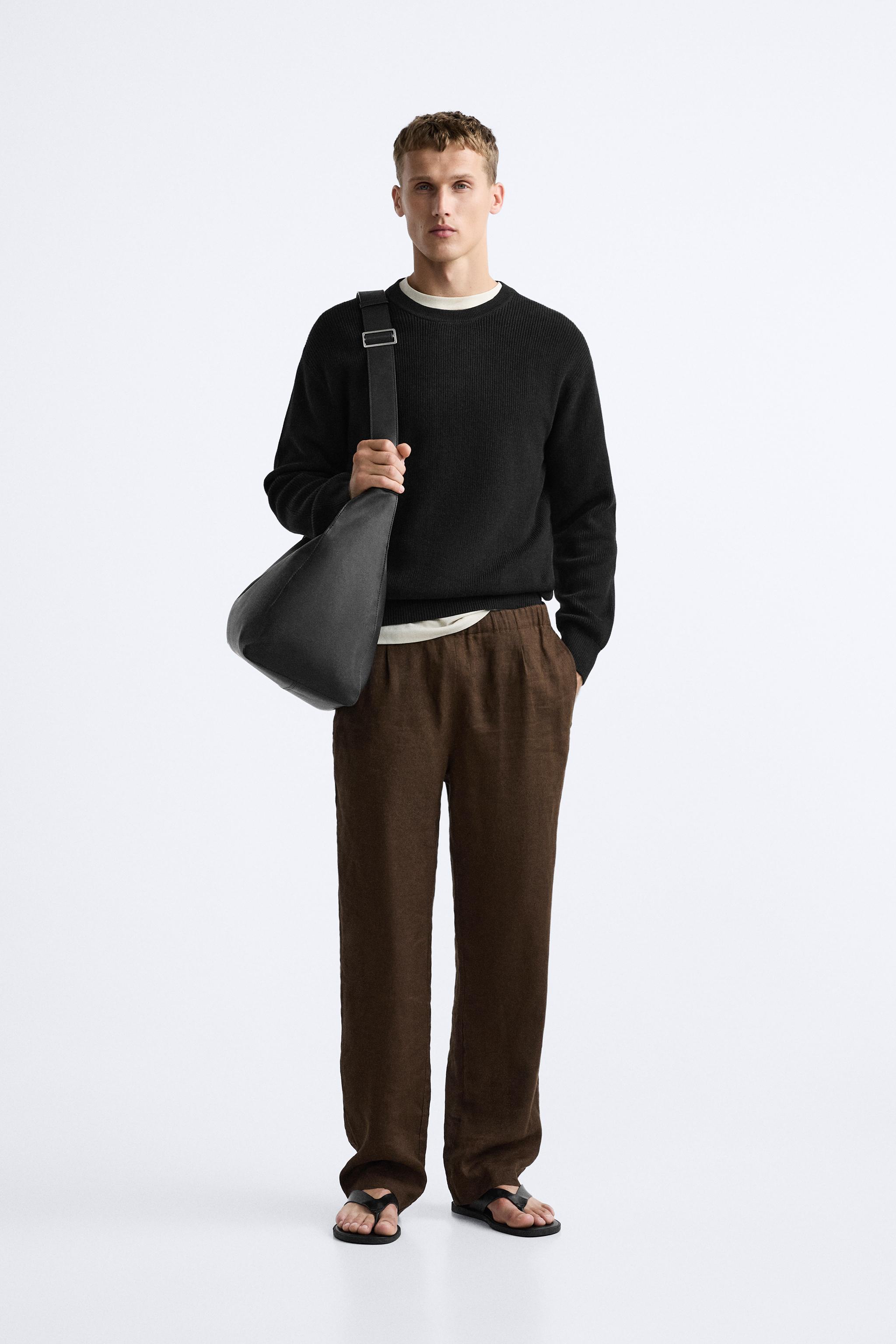 zara pullover schwarz