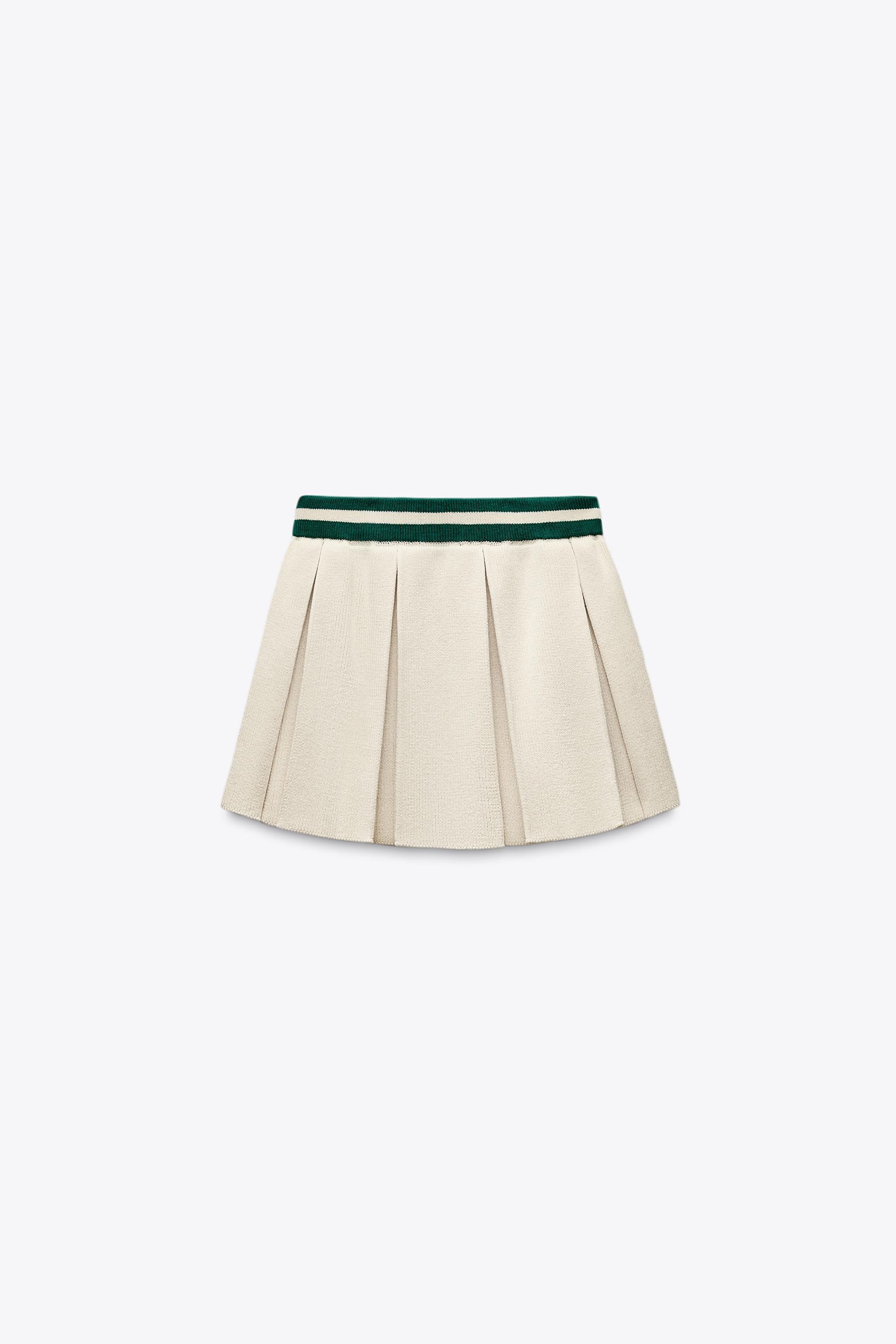 ZARA ボックスプリーツ ニット ミニスカート 6771/048 06771048712-e2.jpg?ts=