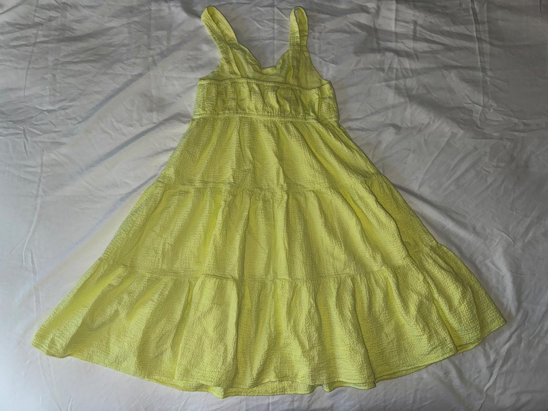 PLEATED JACQUARD DRESS - Image 2