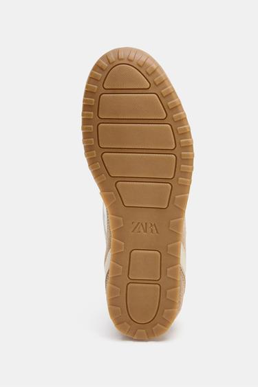 BASKETS MONTANTES - Blanc écru de Zara - Image 6
