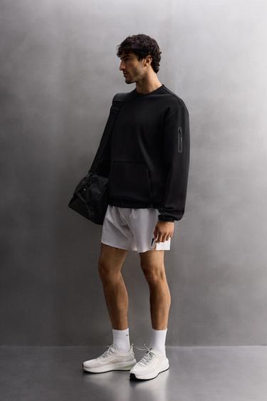 BASIC TRAINING SHORTS - Oyster-white by Zara
