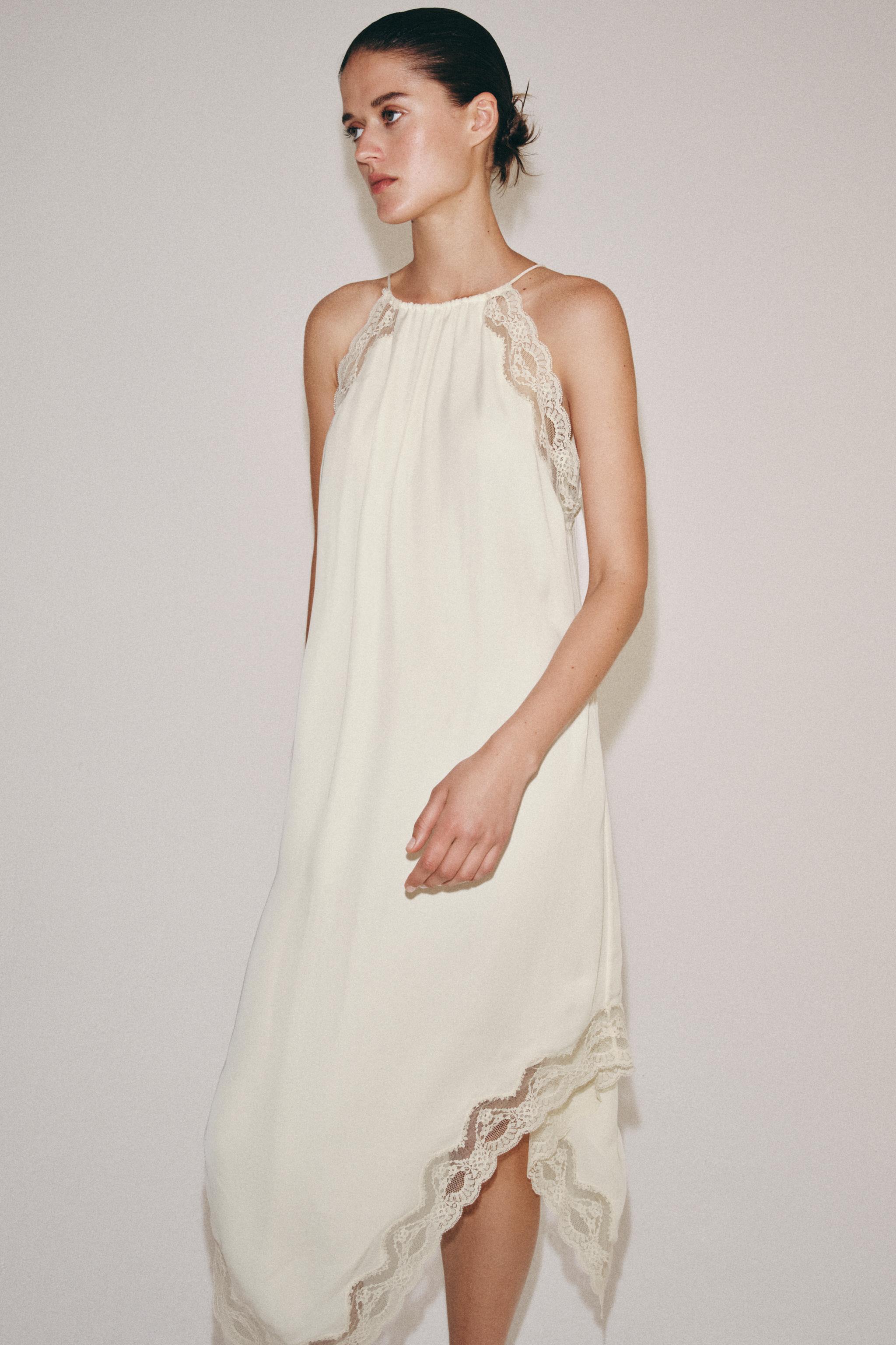 ZW COLLECTION COMBINATION LACE DRESS