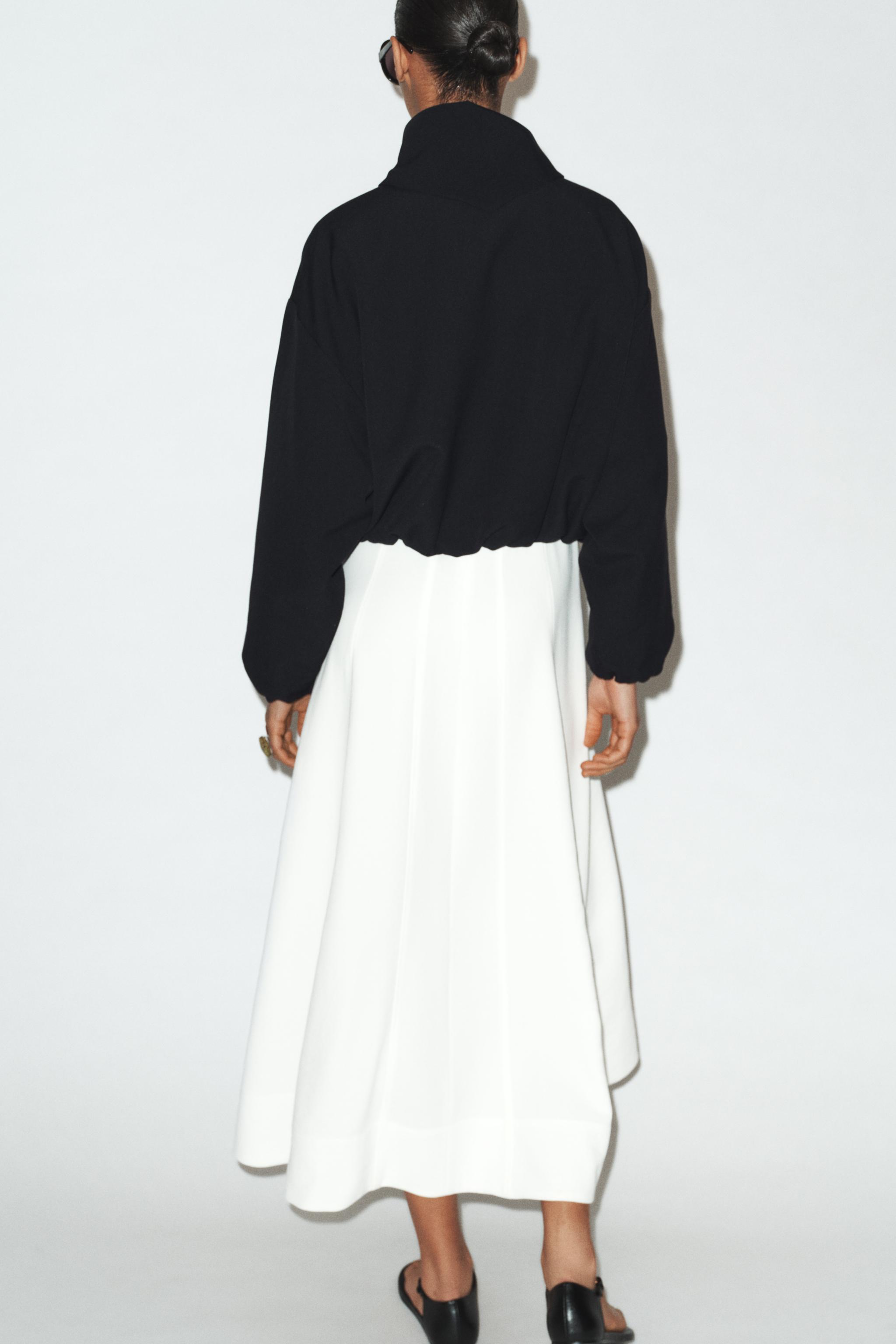 BOMBER JACKET WITH DETACHABLE SCARF